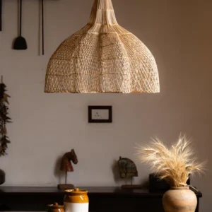 Snowdrop Vintage Crochet Lamp