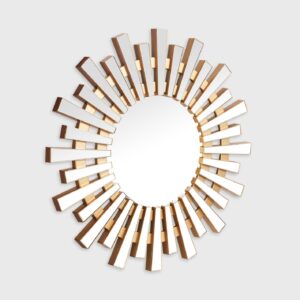 Corsica Reflection Round Decorative Mirror